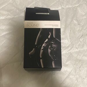 Pleasure Bound Black Bondage Harness with Bows